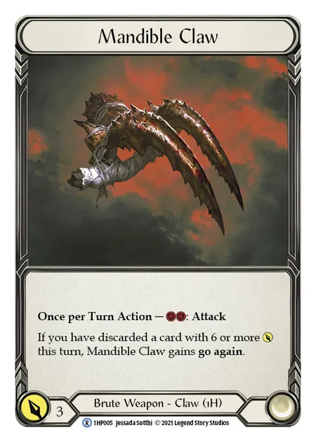 Mandible Claw 1HP005